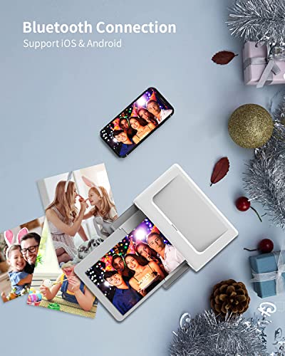 Bluetooth Photo Printer 4×6’’, Portable Instant Picture Printer For Iphone/Smart Phone, Compatible With Ios And Android Device #TOP2