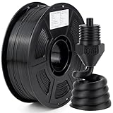 iSANGHU ASA フィラメント 1.75mm、UV/耐熱/耐候性 ASA 3D プリンター フィラメント、屋外機能部品の印刷に最適、ブラック フィラメント 1kg(2.2lbs) スプール