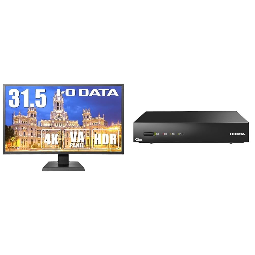 Amazon.co.jp: 「セット買い」 IODATA モニター 31.5インチ 4K 60Hz + 