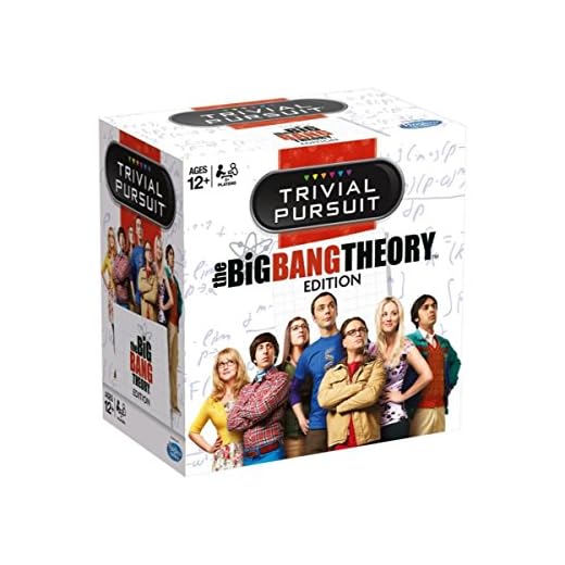 Trivial Pursuit - Juego de Preguntas, Tema Big Bang Theory, para 2 o más Jugadores (Winning Moves 22934) (versión en inglés)
