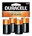 Duracell Alkaline C Battery, 4 Count