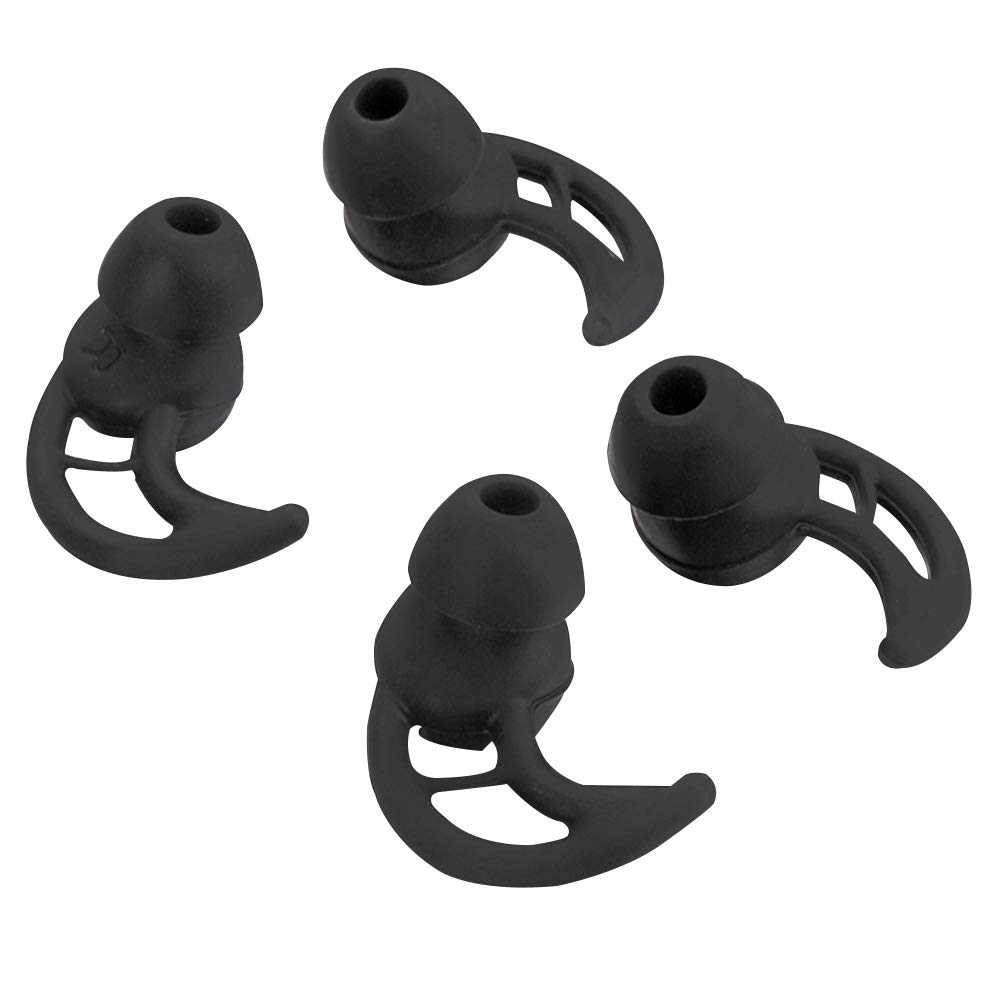 Meijunter 2 Pairs Silicone Ear Tips for Sony WF-1000XM2/WI-1000X,Anti-Drop Ear Gels Replacement Anti-Slip Sport Earbud Tips