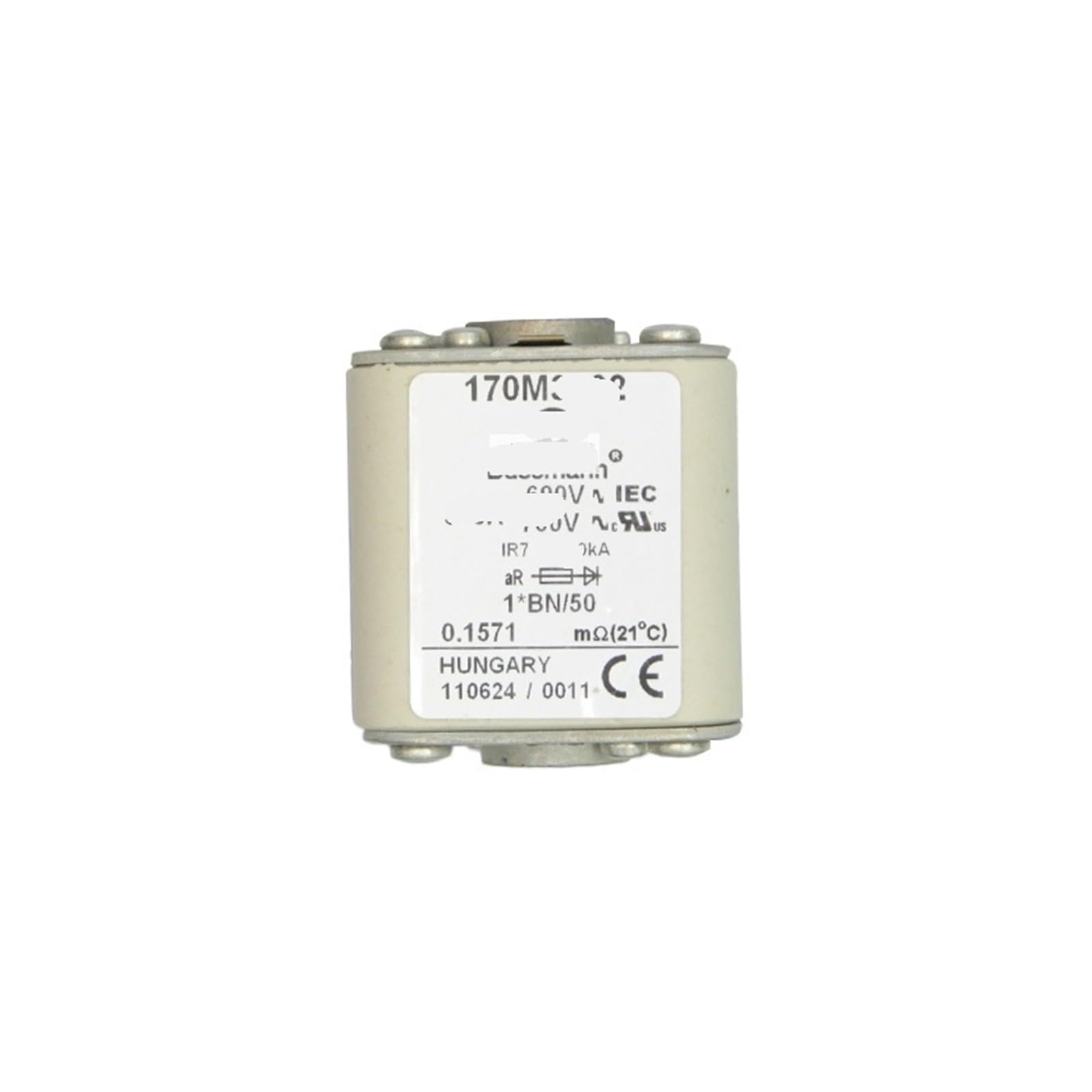 HYRBNSDLK 170M3422 170M3421 Ceramic Low Voltage Fast Fuse(170M3422)