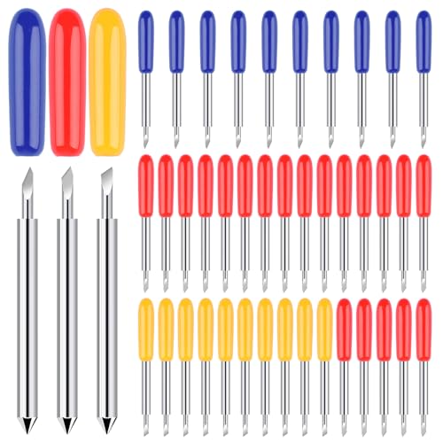 40 PCS Replacement Cutting Blades, Fine Point Blade Compatible wi...