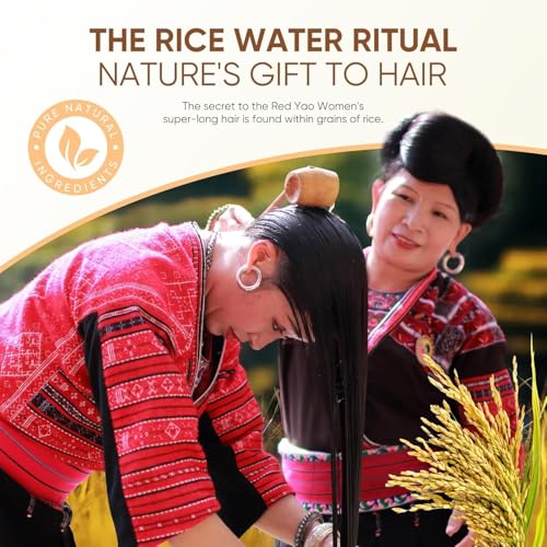 image for Svvimer Rice Water Hair Growth Shampoo - Biotin Thickening Shampoo for