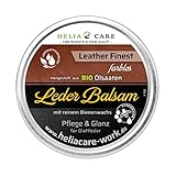 HeliaCARE Bio Premium Lederbalsam farblos - Bekleidung, Schuhe, Handtaschen, Auto, Reitsport (300ml)
