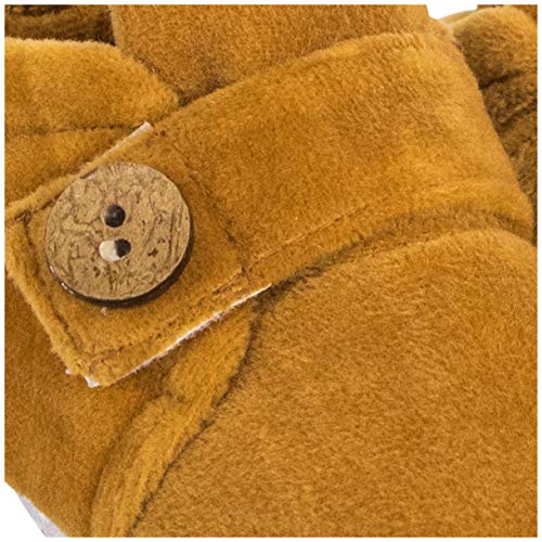Image of Neska Moda Baby Boys & Baby Girls 6 to 12 Months Velvet Booties