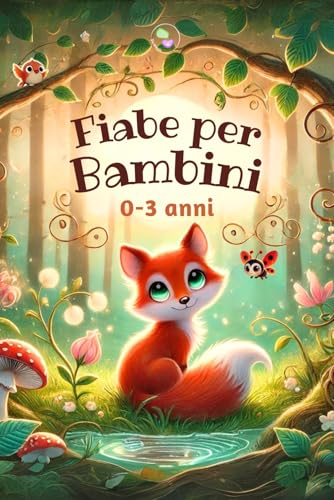Fiabe per Bambini 0-3 anni: Magiche Storie della Buonanotte Illustrate a COLORI. Regalo Speciale da Sogno. Racconti Brevi per Bimba e Bimbo 0 1 2 3 anni. 40 Favole Rilassanti, Educative per la Nanna
