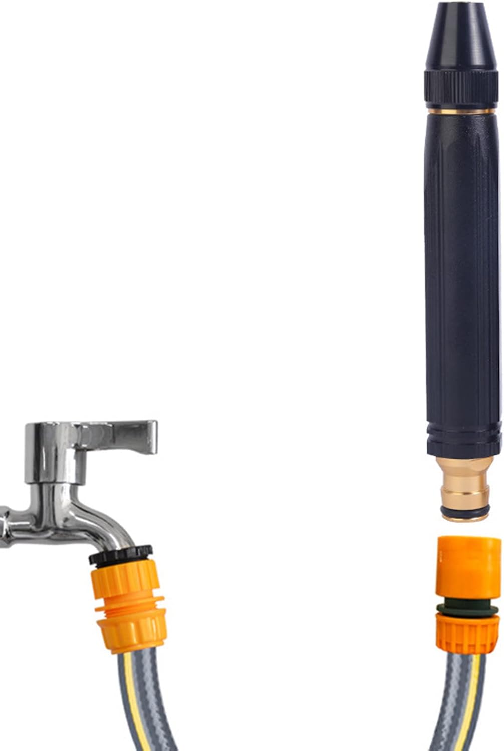 Hose Nozzle with Metal Water Spray Nozzle for Car Wash, A