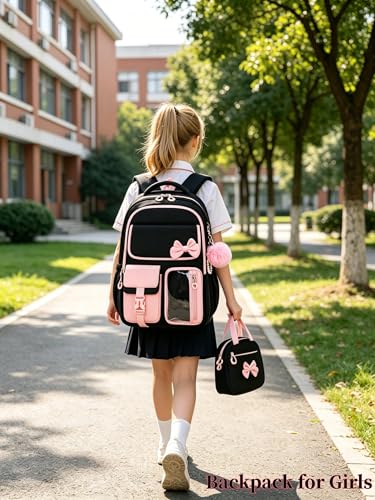 Image of Backpack for Girls Kids Backpack16in School Bookbag