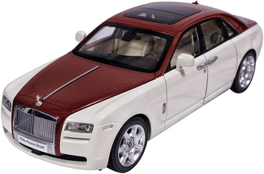 Scale Finished Model Car 118 For Rolls Royce Ghost Diecast Alloy Luxury Car Model Adult Simulation High-end Collection Business Gift Miniature Replica Car