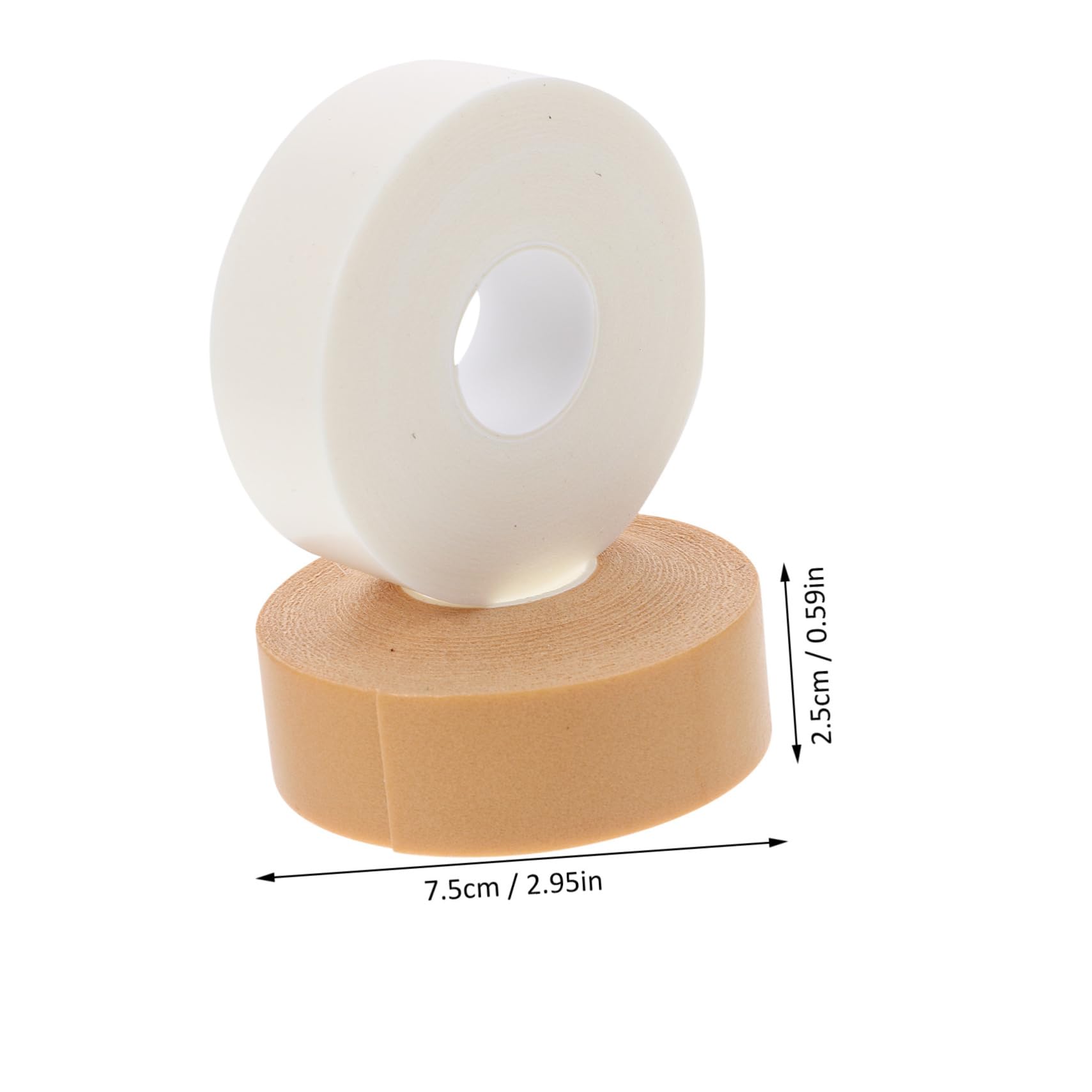 NULYLU Stylish Eyelash Extension Foams Tapes 4pcs under Eye Patches Comfortable Breathable Material