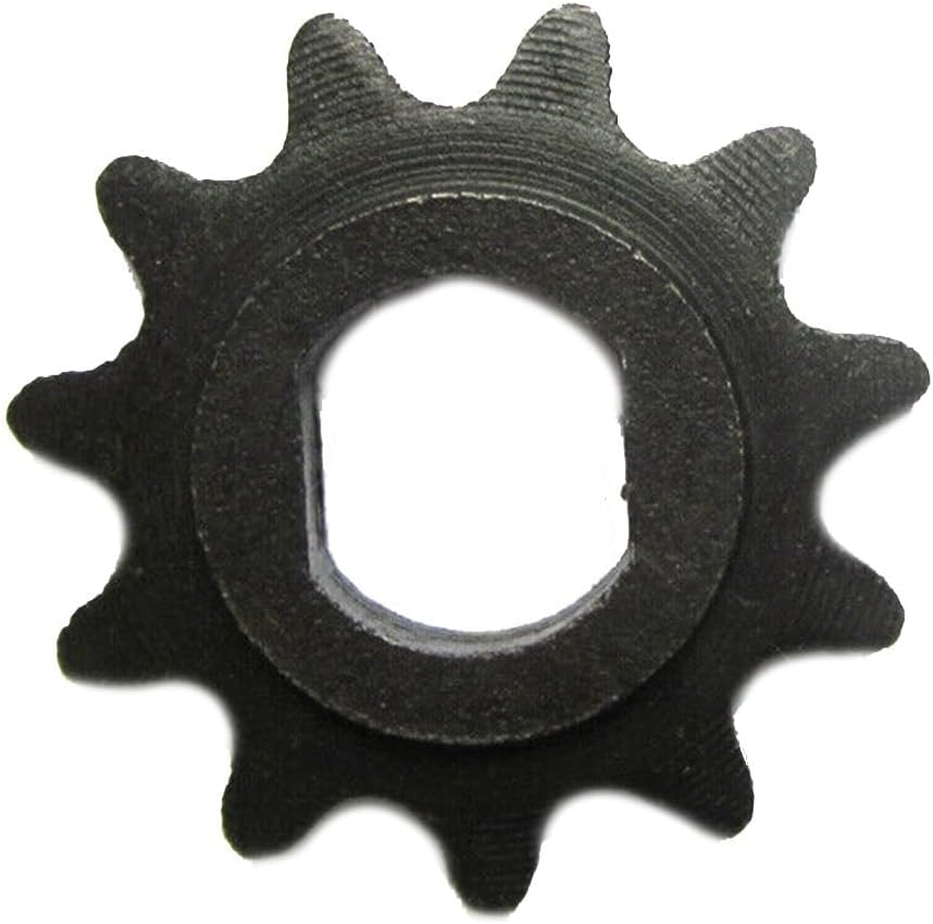 11-Tooth 25H Steel Sprocket Gear with H-Shaped Mounting Hole for Electric Scooter High-Speed Motors, 10mm Inner Diameter, 25mm Outer Diameter