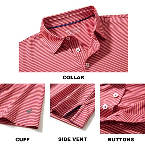 Golf Shirts For Men Dry Fit Moisture Wicking Casual Sport Short Sleeve Mens Golf Polo Shirts #TOP3