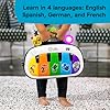 Baby Einstein, Gimansio de Actividades Musical para bebés 4en1 Kickin' Tunes con Piano, 70+ sonidos, 25+ min de música y luces, arco de juego, 7 juguetes extraíbles, 4 idiomas, desde recién nacido #5