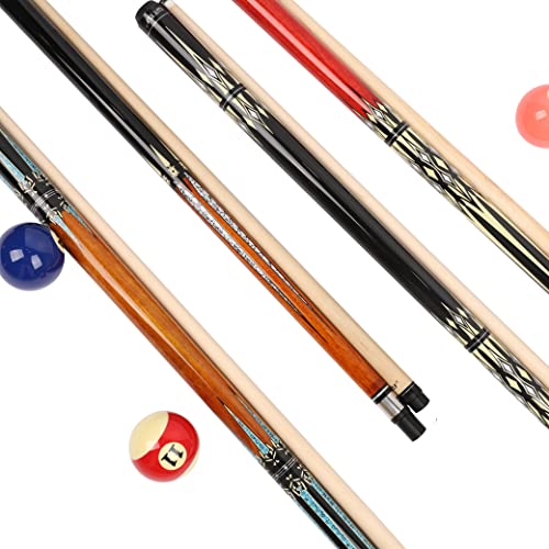 CUEELF Pool Cue Stick,Low Deflection Shaft Billiard Cue Sticks with 1X1 Hard Case,Professional Billiards Ques Sticks with 13mm Tip,19.5/20/21 oz Pool Stick (GB-B+R, 21 oz) by CUEELF - Image 6