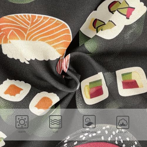 Sushi Black Underwear Toddler Girl, Panties for Girls, 2T–8 Years3