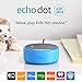 Echo Dot Kids Edition, a smart speaker with Alexa for kids - blue case