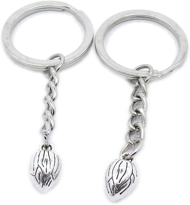 100 Pieces Keyring Keychain Wholesale Suppliers Jewelry Clasps VY5H1L Buddha Buddhism Lotus