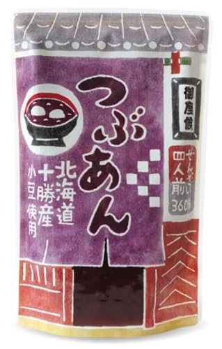 【1袋】御 座 候 つぶあん袋入り（360g) ぜんざい あんトースト あんこ つぶあん 北海道十勝産 - ノーブランド品 - 商品画像