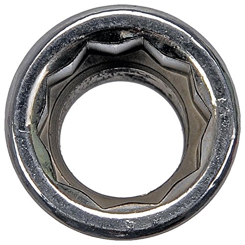 Tuercas de bloqueo Dorman 711-445 de 20 piezas de acero para llantas de aluminio 4