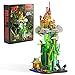 Produktbild FunWhole Architektur Bausteine Bausatz: mit LED Set Jack and The Beanstalk Baumhaus für Jungen Mädchen, Modellbausatz kompatibel mit Lego Modell Geschenk für Erwachsene 16+ 18+ (958 Teile)