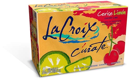 Amazon.com : LaCroix Cúrate Cerise Limon Sparkling Water, Cherry