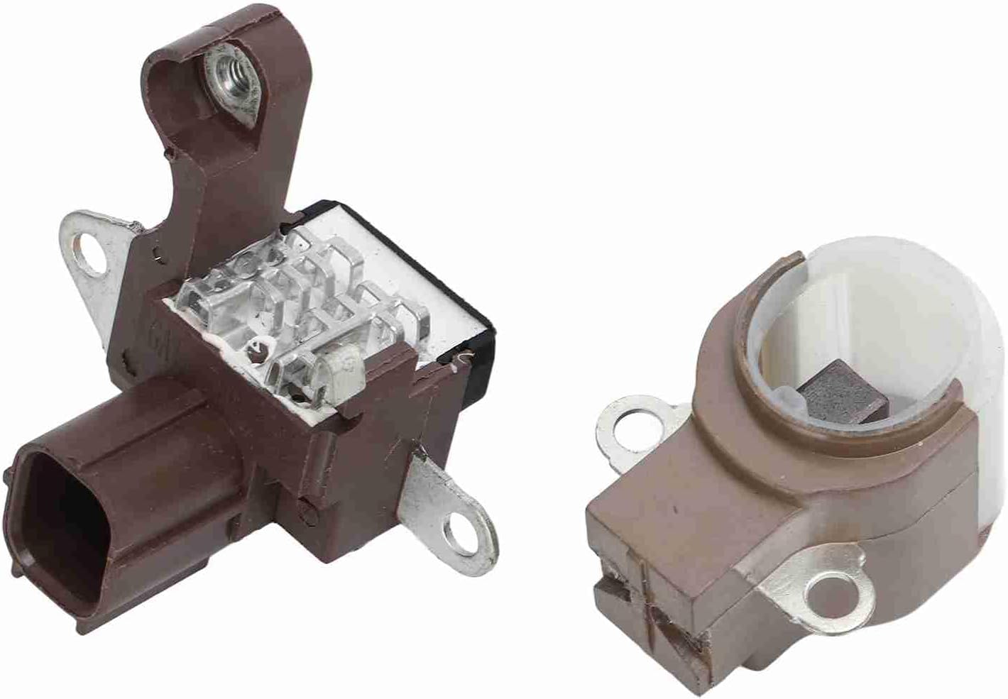 Alternator Voltage Regulator Brush Holder Kit Premium ABS Aluminium Alloy Replacement for V6 3.5L 2008 2012 and Crosstour V6 3.5L 2010 OE 1042105910