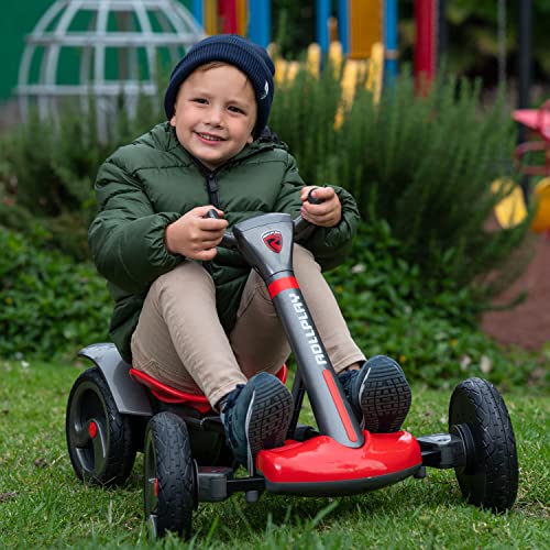 Rollplay Flex Kart 6V Electric Go Kart for Children Aged 2-5 Featuring Space-Saving Folding Function, Easy Push Start Button, and a Top Speed of 2 MPH, Green - Thumbnail 7