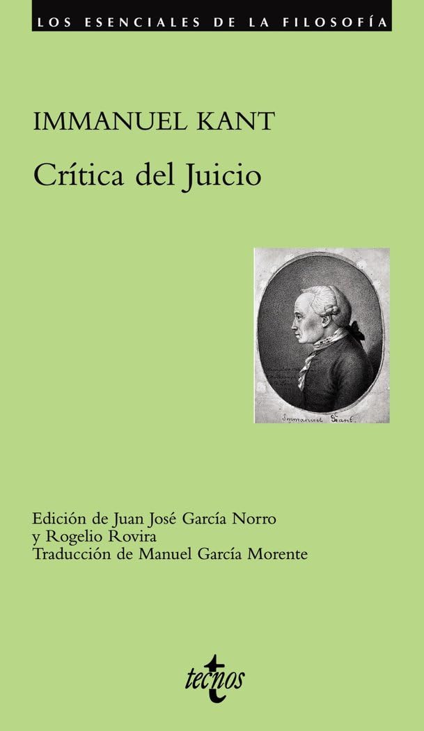 Critica del juicio / Critique of Judgement (Los esenciales de la filosofia / The Essentials of Philosophy)