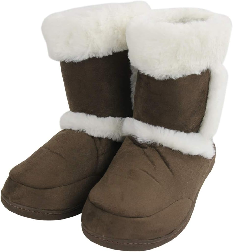 Home Slipper Men’s Slippers Boots,Soft Winter Warm Memory Foam Indoor House Slipper Shoes