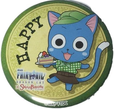 Amazon フェアリーテイル スイーツパラダイス 限定 コラボグッズ ハッピー 缶バッジ 真島ヒロ Rave Fairy Tail アニメ 萌えグッズ 通販 Amazon フェアリーテイル スイーツパラダイス 限定 コラボグッズ ハッピー 缶バッジ 真島ヒロ Rave Fairy Tail アニメ 萌えグッズ 通販