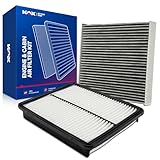 KAX Engine & Cabin Air Filter Kit, Replacement for Hyundai Santa Fe 2011-2012, Replace# CA10881