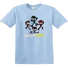 Ninja Kidz T-Shirt Funny Unisex Kids Boys Girls Gift Present Novelty Top Tee