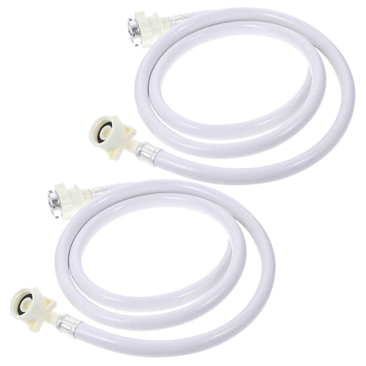 2stücke Wasserzulaufschlauch Für Waschmaschine Pvc Schlauch Zulaufschlauch Mit Wasserschutzventil Passend Für Waschmaschinen Sicher Und Langlebig