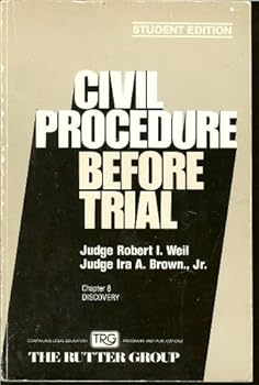 Unknown Binding Civil procedure before trial (California practice guide) Book