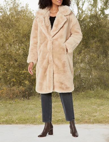 [BLANKNYC] Womens Faux Fur Long Coat3