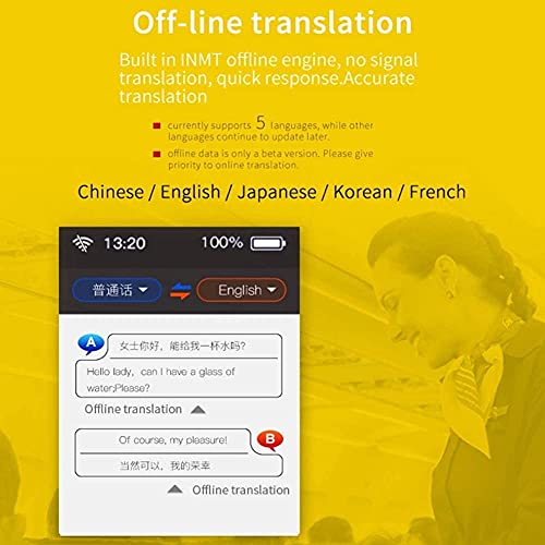 Traducteur vocal intelligent pour voyager sereinement sans connexion internet