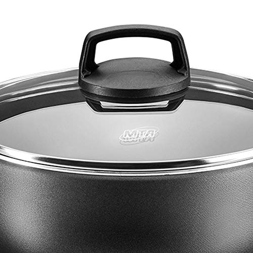 Conjunto Panela Supra Antiaderente Grafite Colors 5 pçs Mta