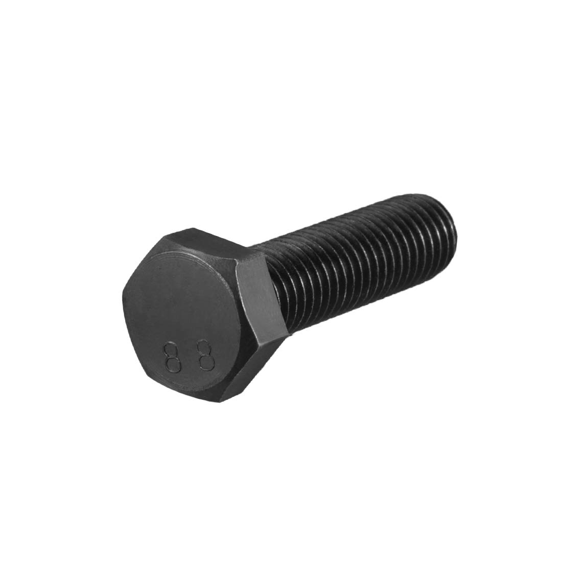 Tornillo hexagonal M16 de rosca izquierda uxcell con acero al carbono de alta resistencia