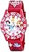 Disney Kids' W001510 "Time Teacher" 3D Disney Princess Watch With Pink Plastic Band