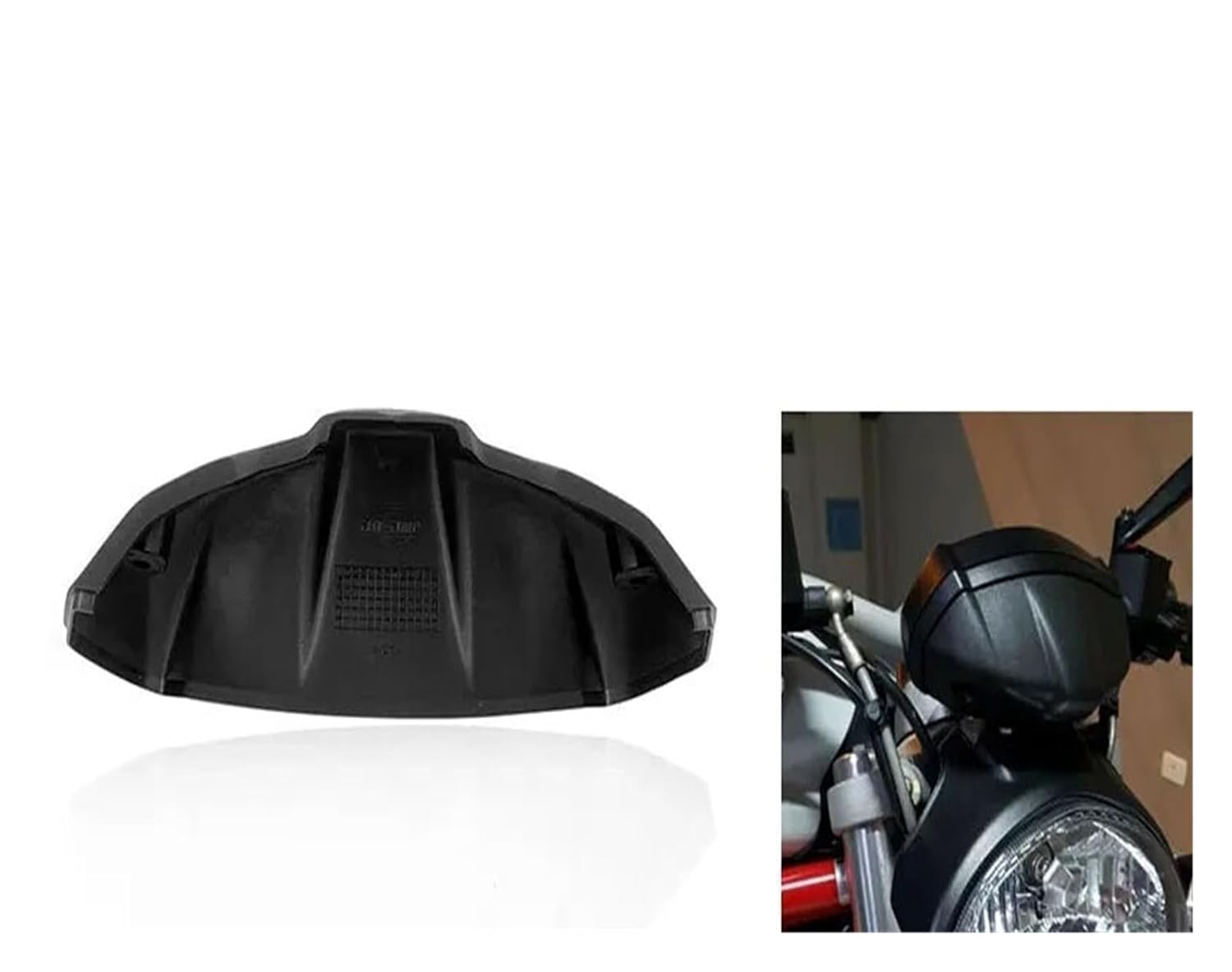 Motorcycle Speedometer Case Odometer Gauge Instrument Tachometer Housing Base Fit for Ducati Monster696 Monster796 M1100(Black)