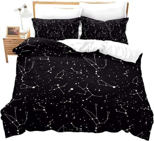 White Horse Bedding Set Single Size 3D Steed Print Comforter Cover Horses Decorative 2 Pieces Animals Duvet Cover Set WildlifeTapestry Bedspread Cover with 1 Pillowcase Soft Microfiber Zipper