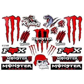 monster dirt bike helmet