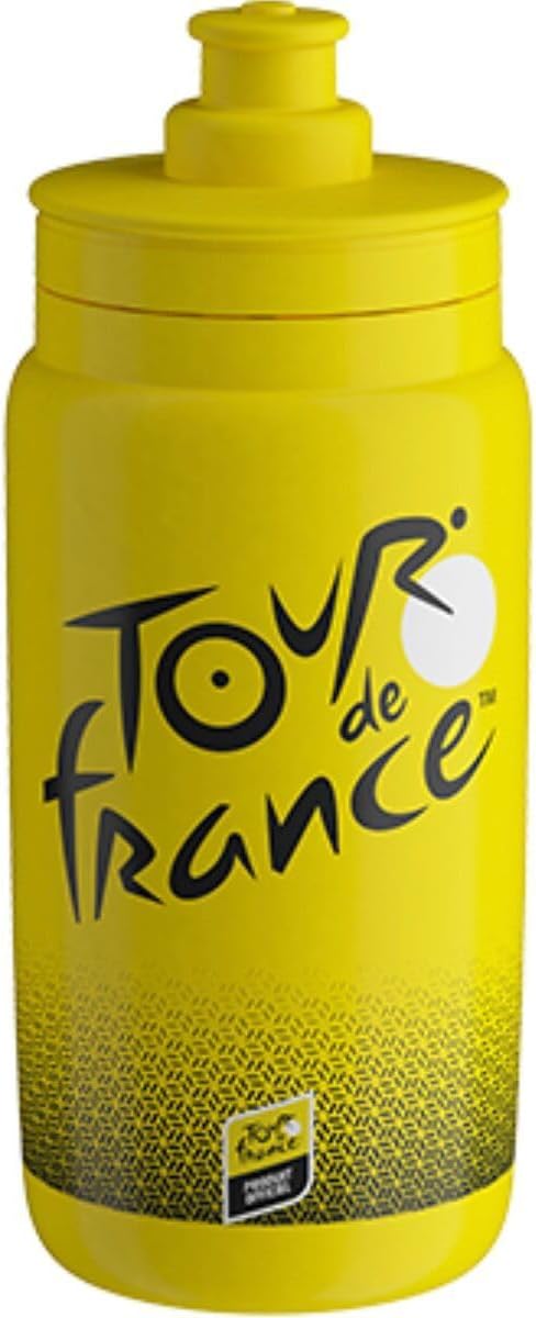 Fly Tour de France Water Bottle – 550ml – Iconic Yellow – Ultra-Light, BPA-Free Cycling Bottle