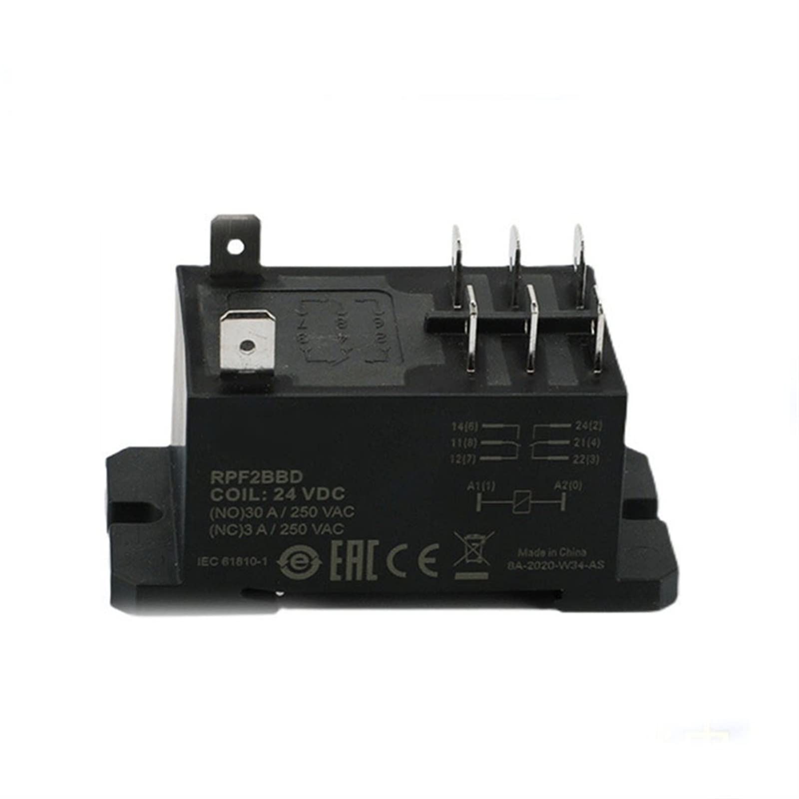 GVBAEPIEO Relay RPF2BBD-24VDC RPF2BBD 24VDC 1EJH3A-24VDC 1EJH3A DC24V 24V DIP8 2pcs/lot