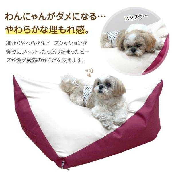 Amazon | Sippole もっちりビーズクッション 犬 猫