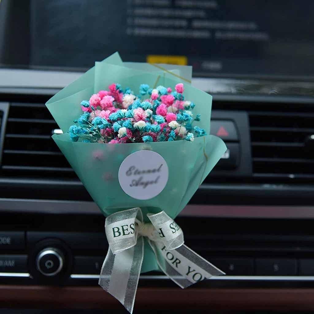 Car Air Freshener Dry Flower Auto Conditioning Outlet Fragrance Clip Decor Ornament Perfume Gift(Black) image 3