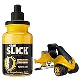 HeadBlade ATX Razor and HeadSlick Shave Cream (8 oz) Bundle - No more Nick, Cuts, or Razor Burns