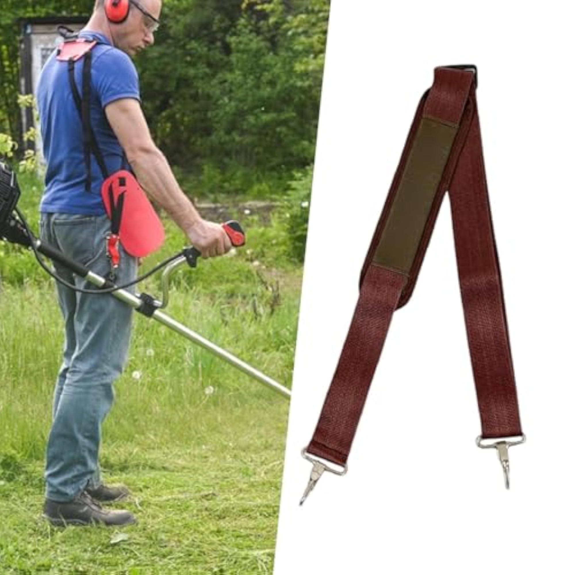 Portable Grass Trimmer Harness Shoulder Strap